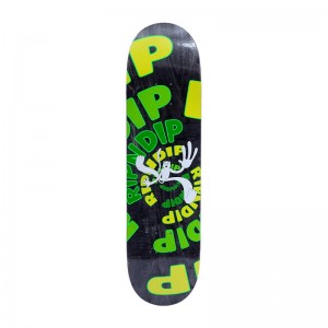 Black Ripndip Descendent Skateboard | USAGL2274