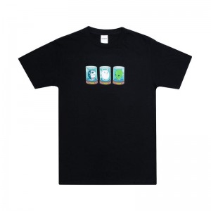 Black Ripndip Examination Observation Shirts | USAIS2649