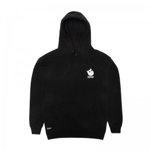 Black Ripndip Feel Good Hoodie | USAXF2435