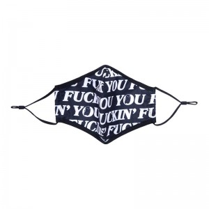 Black Ripndip Fuck You Face Mask Accessories | USAZG2045