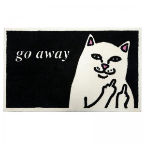 Black Ripndip Go Away Rug Accessories | USAEX2132