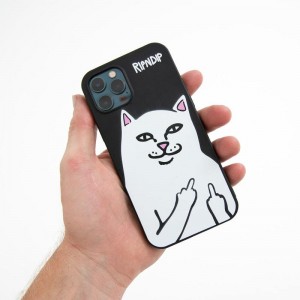 Black Ripndip Lord Nermal Iphone Case Accessories | USARW2211