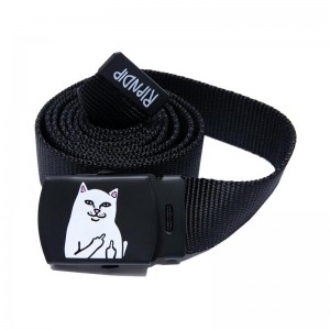 Black Ripndip Lord Nermal Web Belt | USAAP2010