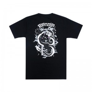 Black Ripndip Mystic Jerm Shirts | USARW2750