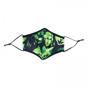 Black Ripndip Neon Cat Face Mask Accessories | USAHK2041