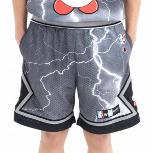 Black Ripndip Nermby Basketball Shorts | USAOR2816