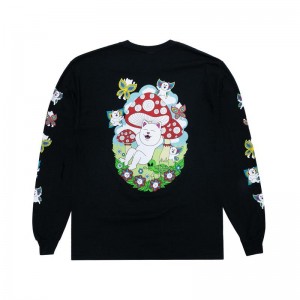 Black Ripndip Promised Land Long Sleeve | USABC2562