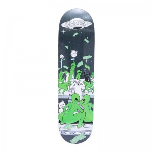 Black Ripndip Stripndip Skateboard | USAIS2293