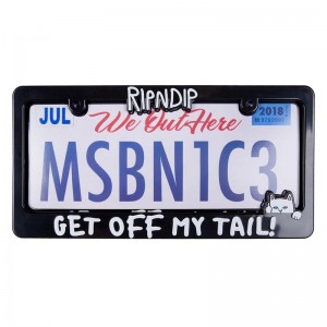 Black Ripndip Tailgate License Plate Frame Accessories | USAXF2098