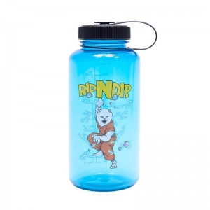 Blue Ripndip Super Sainerm 32oz Water Bottle Accessories | USAVD2022