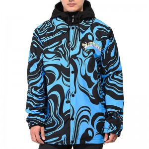 Blue Ripndip Trippy Treats Snowboard Jackets | USARW2530