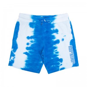 Blue Stripes Ripndip Wilshire Sweat Shorts | USANB2826