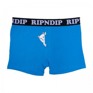 Deep Blue Ripndip Peek A Nermal Boxer | USALH2018