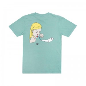 Deep Green Ripndip Coconerm Shirts | USAJJ2737