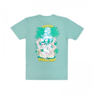 Deep Green Ripndip Lifes A Trip Shirts | USAEX2751