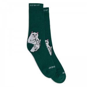 Green Ripndip Lord Nermal Socks | USAGL2363