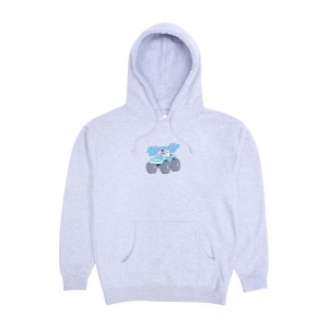 Grey Ripndip Nerm Cruiser Hoodie | USAHK2440