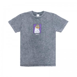 Grey Wash Ripndip Nermal S Thompson Shirts | USAWY2752