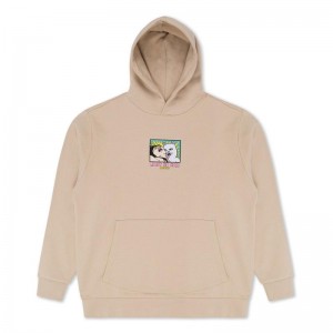 Khaki Ripndip Lady Friend Hoodie | USAZG2488