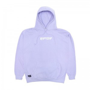 Lavender Ripndip Nermurari Warrior Hoodie | USAPQ2394