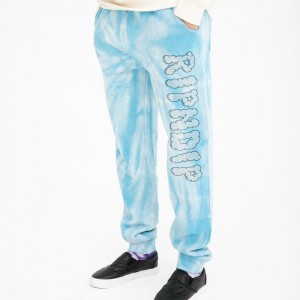 Light Blue Ripndip Sent From Heaven Sweatpants | USAFM2882