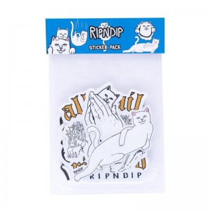 Multicolor Ripndip Nermal Sticker Pack Accessories | USAPQ2061