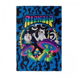 Multicolor Ripndip Psychedelic Garden Fleece Blanket Accessories | USASO2245