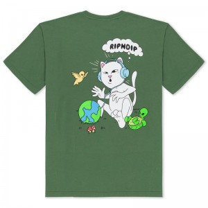 Olive Ripndip I Like Turtles Shirts | USAMA2781