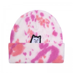 Pink Ripndip Lord Nermal Beanie | USAYU2917