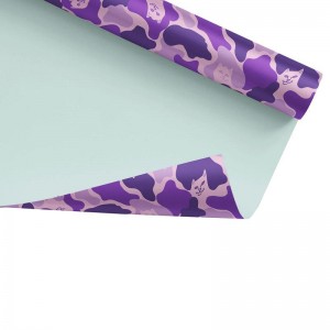 Purple Camo Ripndip Nermal Camo Wrapping Paper Accessories | USAEX2028