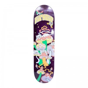 Purple Ripndip Homegrown Treats Skateboard | USAMA2285