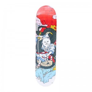 Red Ripndip Nermurari Warrior Skateboard | USAXF2280