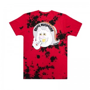 Red / Black Ripndip Adios Muchacho Shirts | USABC2659