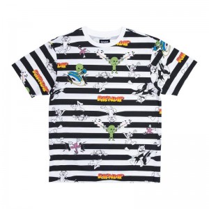 White Ripndip Looney Nerm Shirts | USANB2711