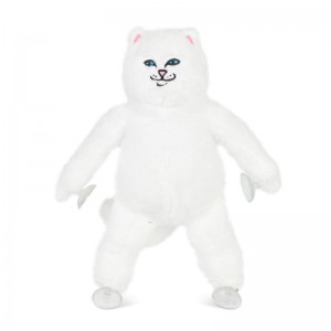 White Ripndip Nerm Window Plush Suction Cup Plush Doll Accessories | USAHK2249