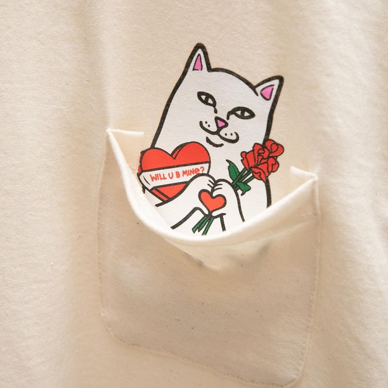 Beige Ripndip Be Mine Nermal Pocket Shirts | USAHK2765