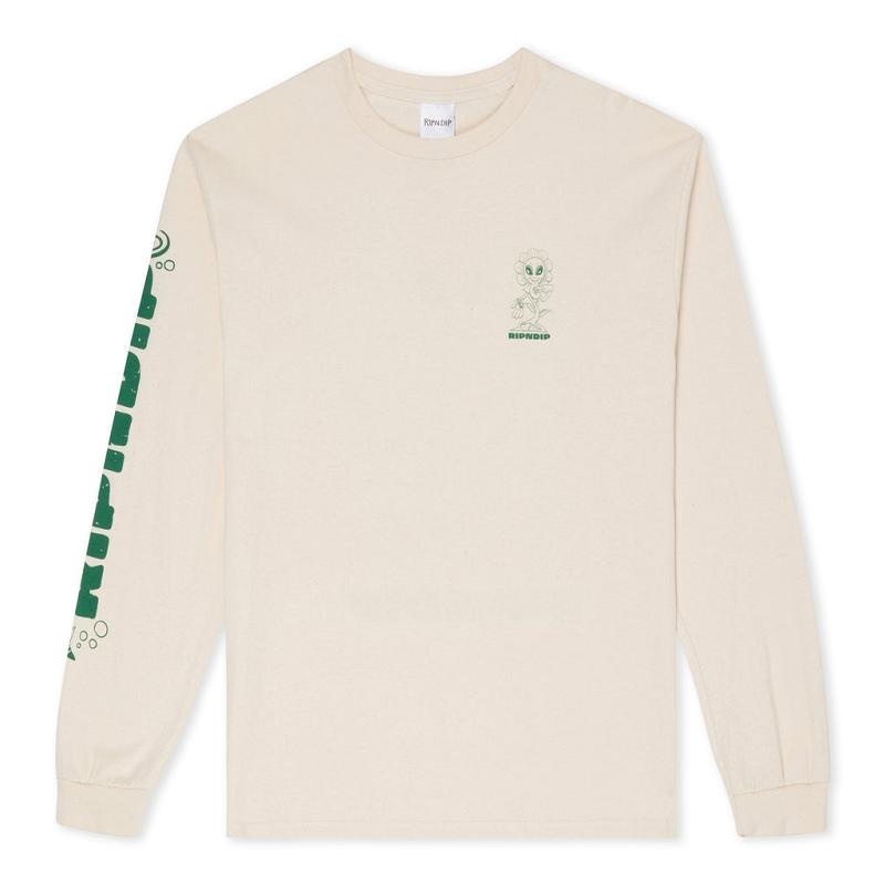 Beige Ripndip Dance Forever Long Sleeve | USAQZ2585