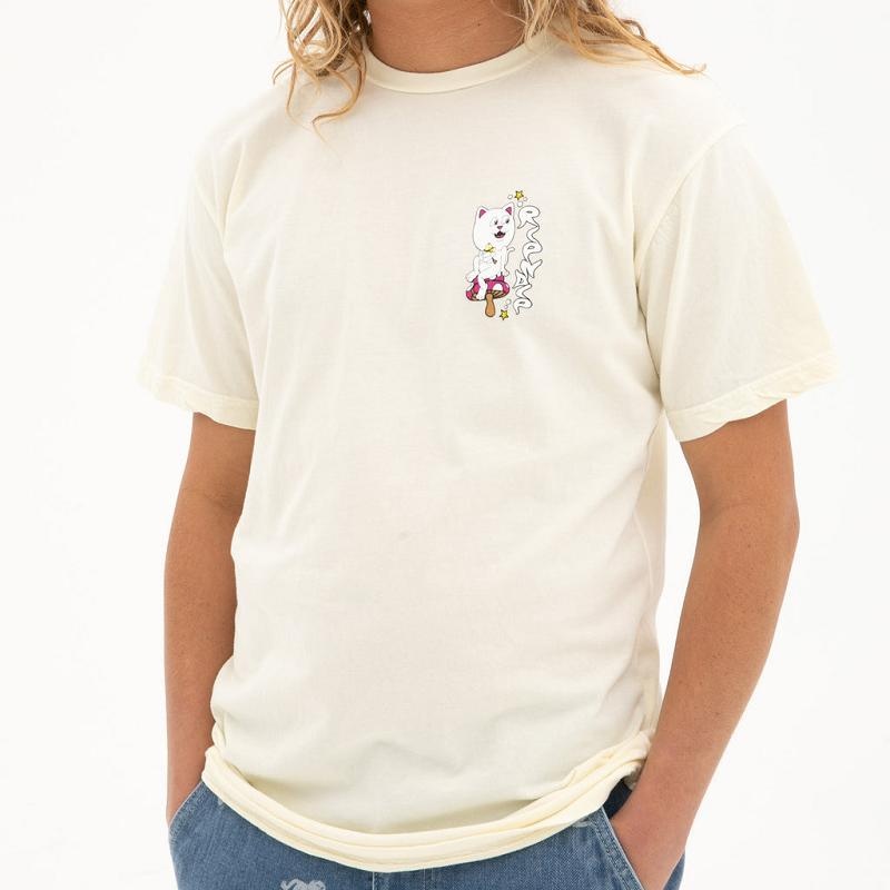 Beige Ripndip Friday Jr Shirts | USARW2653