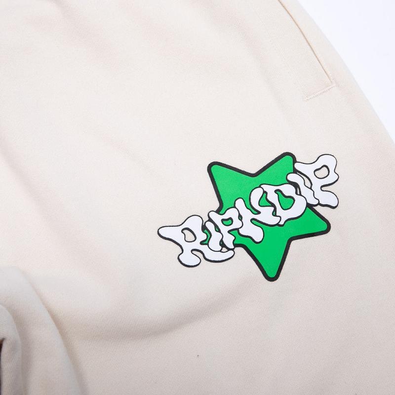 Beige Ripndip Shroom Mania Sweatpants | USAAP2885