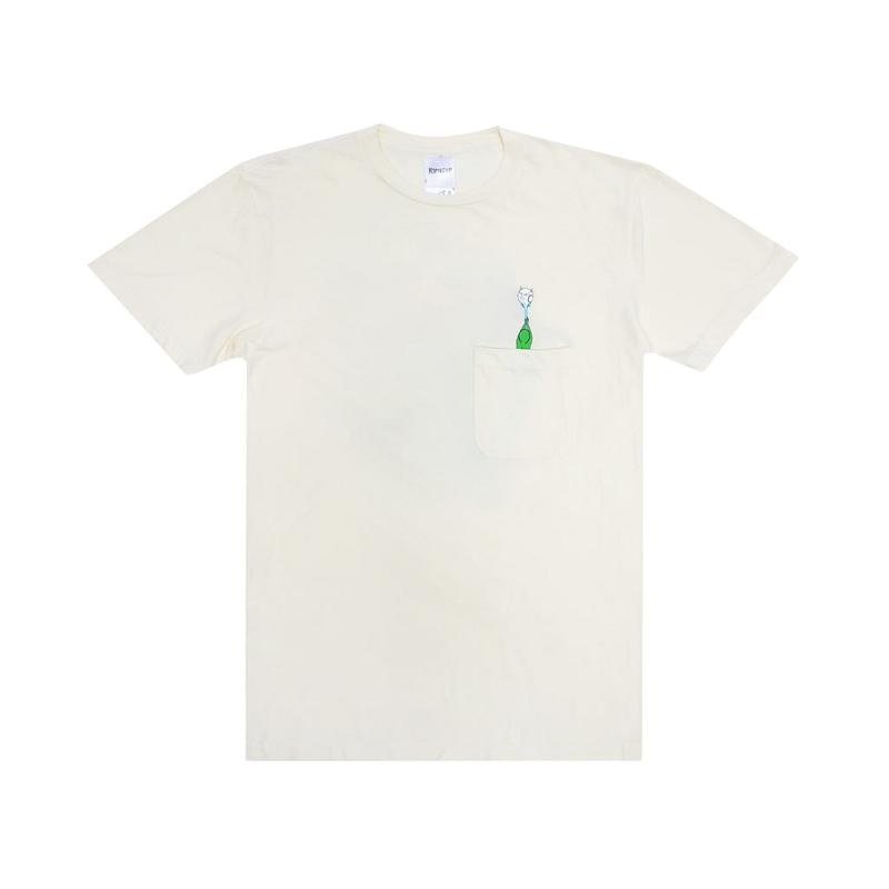 Beige Ripndip Stripndip Pocket Shirts | USAXF2733