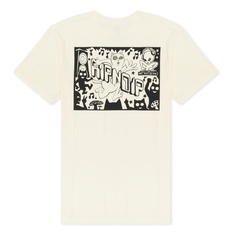 Beige Ripndip Techno Shirts | USANB2782