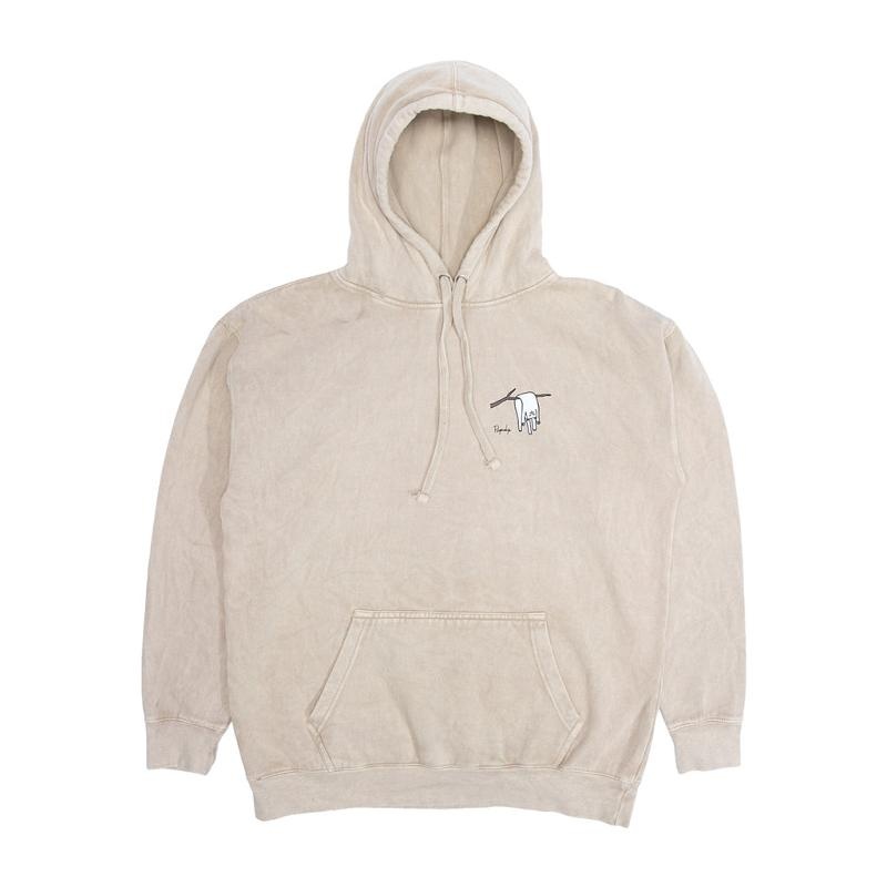 Beige Wash Ripndip Nermali Hoodie | USANB2431