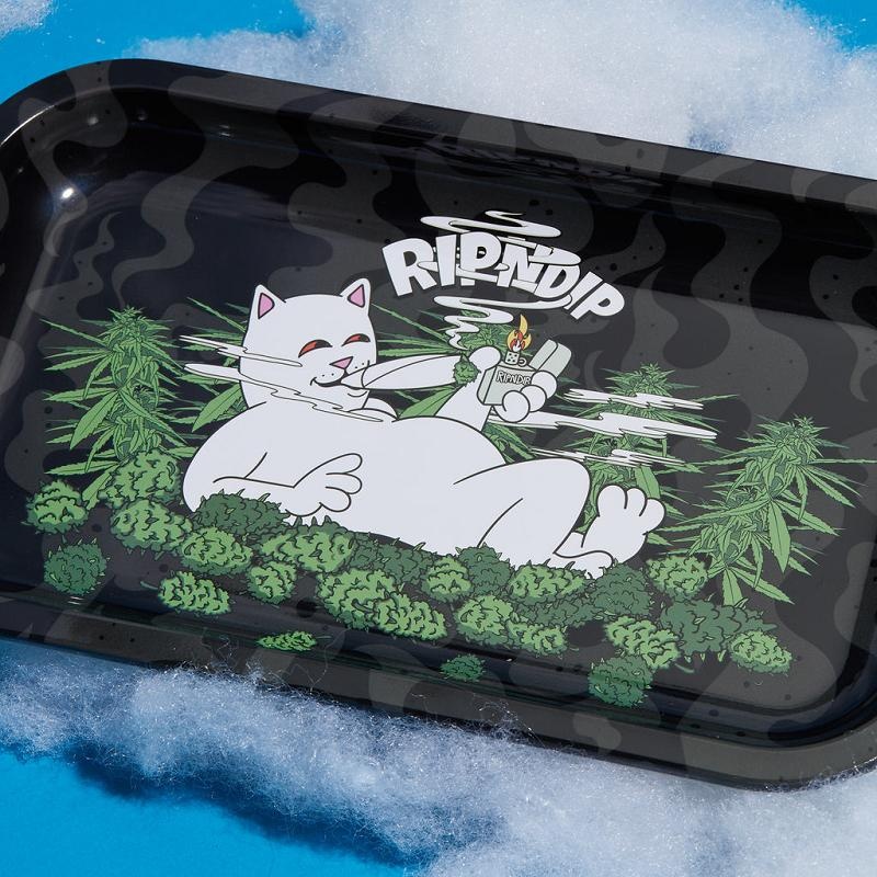 Black Ripndip 420 Year Rolling Tray Accessories | USAQZ2078