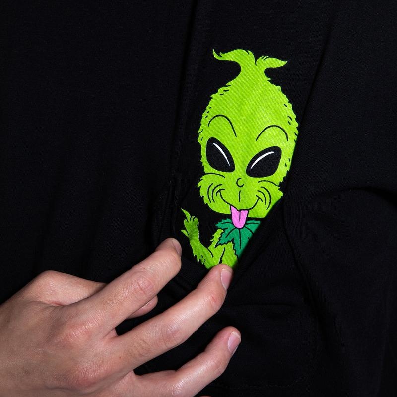 Black Ripndip Bah Humbug Pocket Shirts | USAWY2637