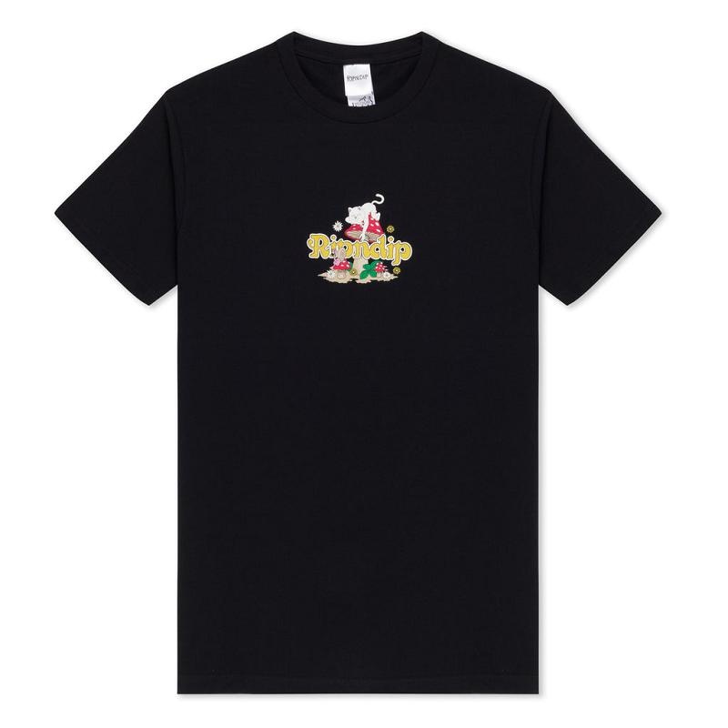 Black Ripndip Caterpillar Garden Shirts | USAOR2772