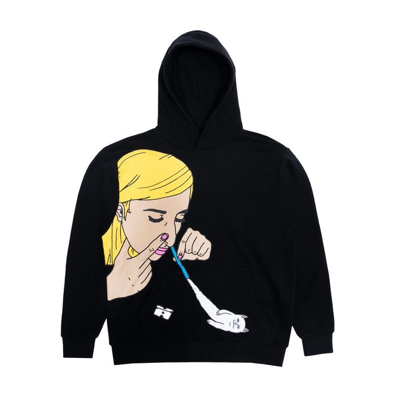 Black Ripndip Coco Nermal Hoodie | USAUT2449