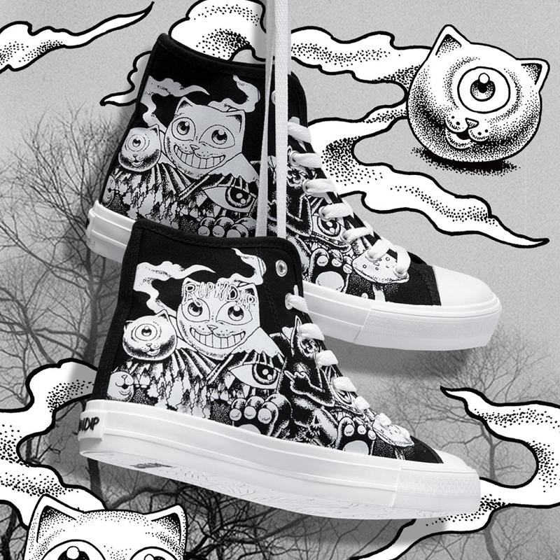 Black Ripndip Dark Twisted Fantasy High Top High Tops | USAMA2967