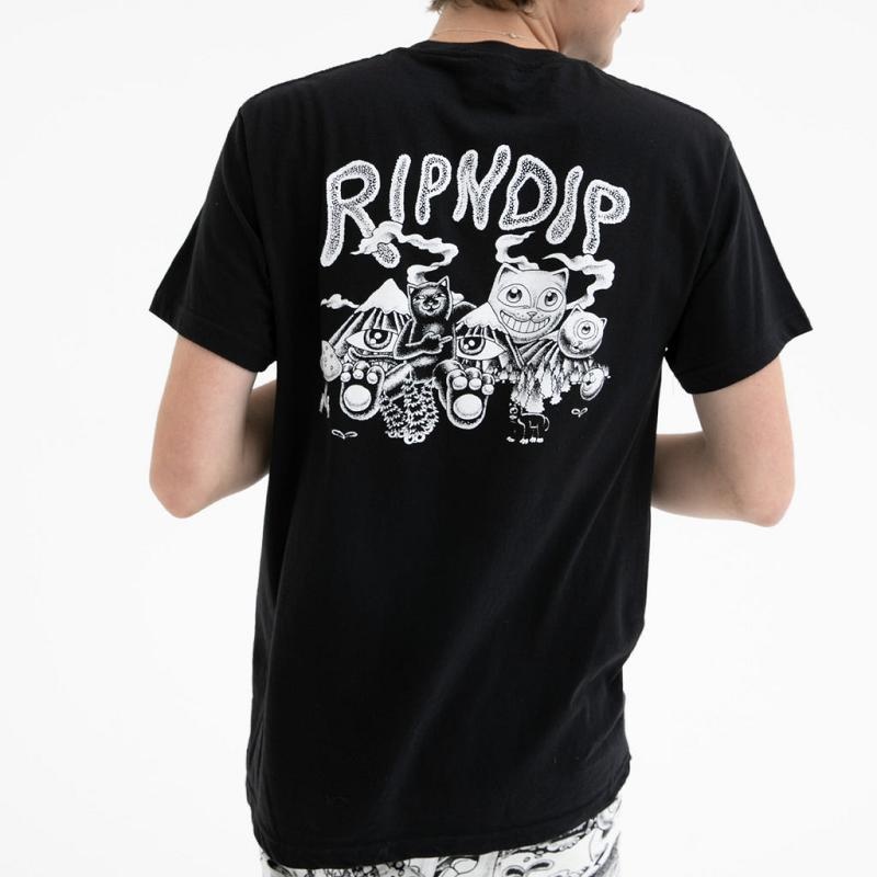 Black Ripndip Dark Twisted Fantasy Shirts | USAMA2754