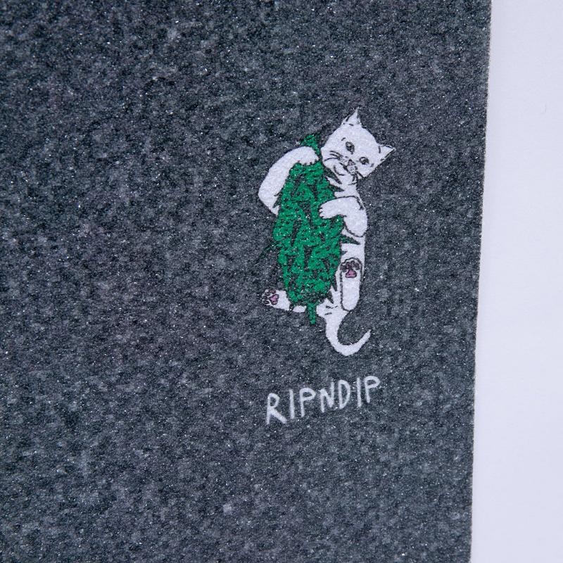 Black Ripndip Days Of The Week Grip Tape Skateboard | USATV2290