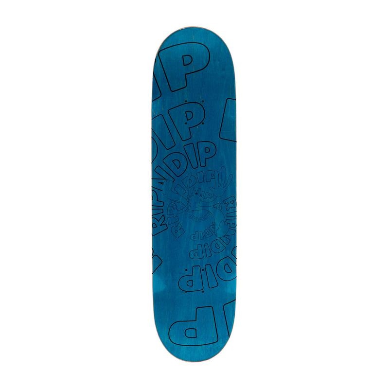 Black Ripndip Descendent Skateboard | USAGL2274